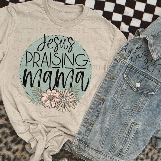 Jesus Praying Mama