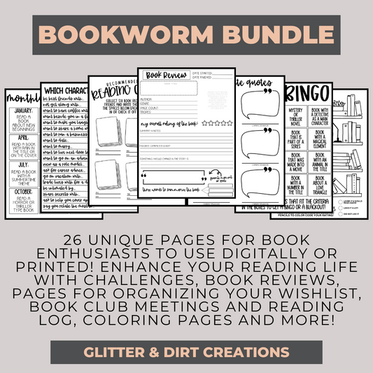 Bookworm Bundle (OK for Resale!)