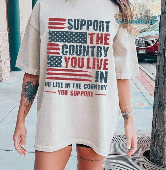 Support The Country You Live In