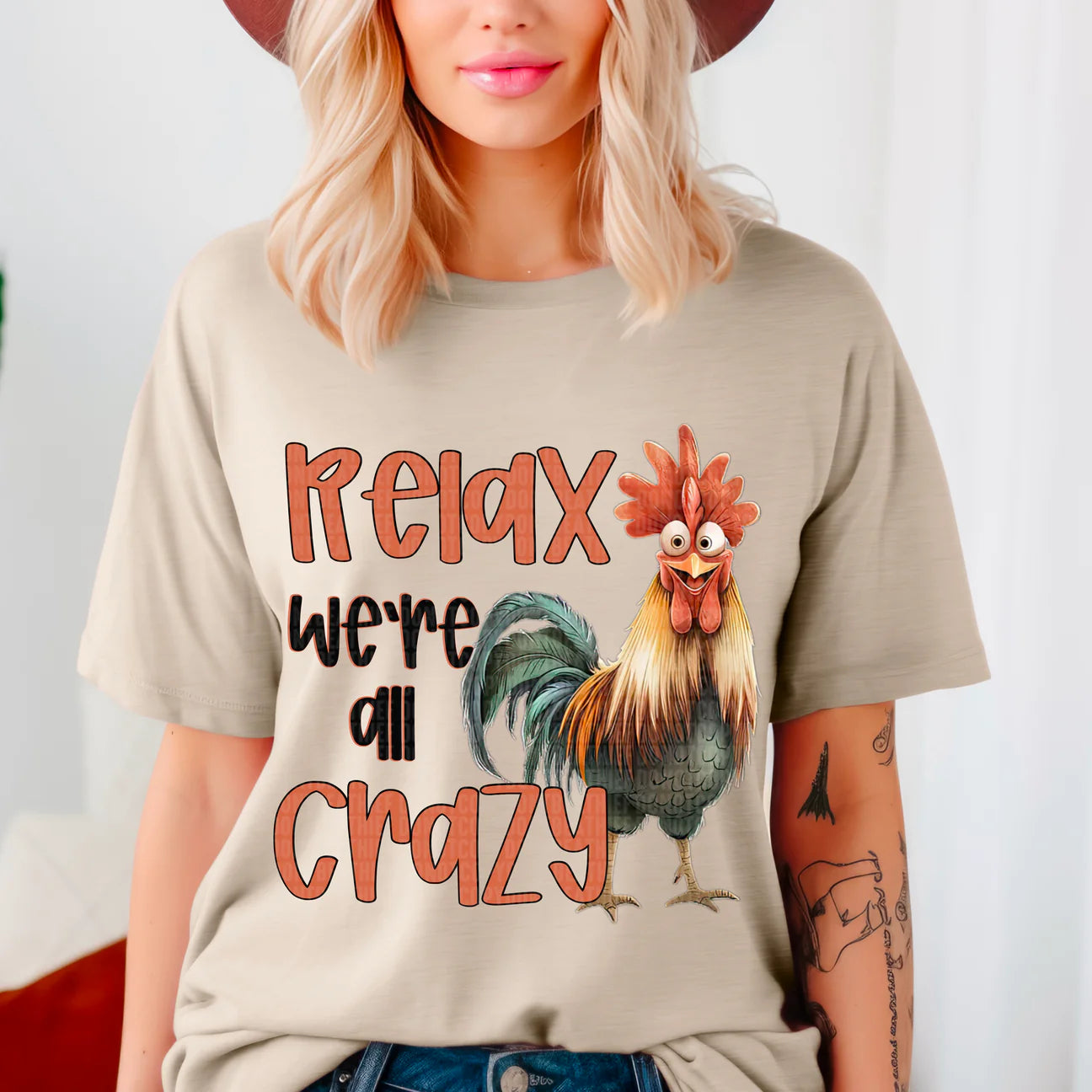 Relax were all CRAZY * chicken