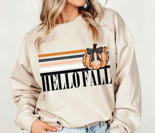 RETRO STRIPED HELLO FALL (AYCS)