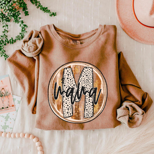 Fall Dotted Letter Mama