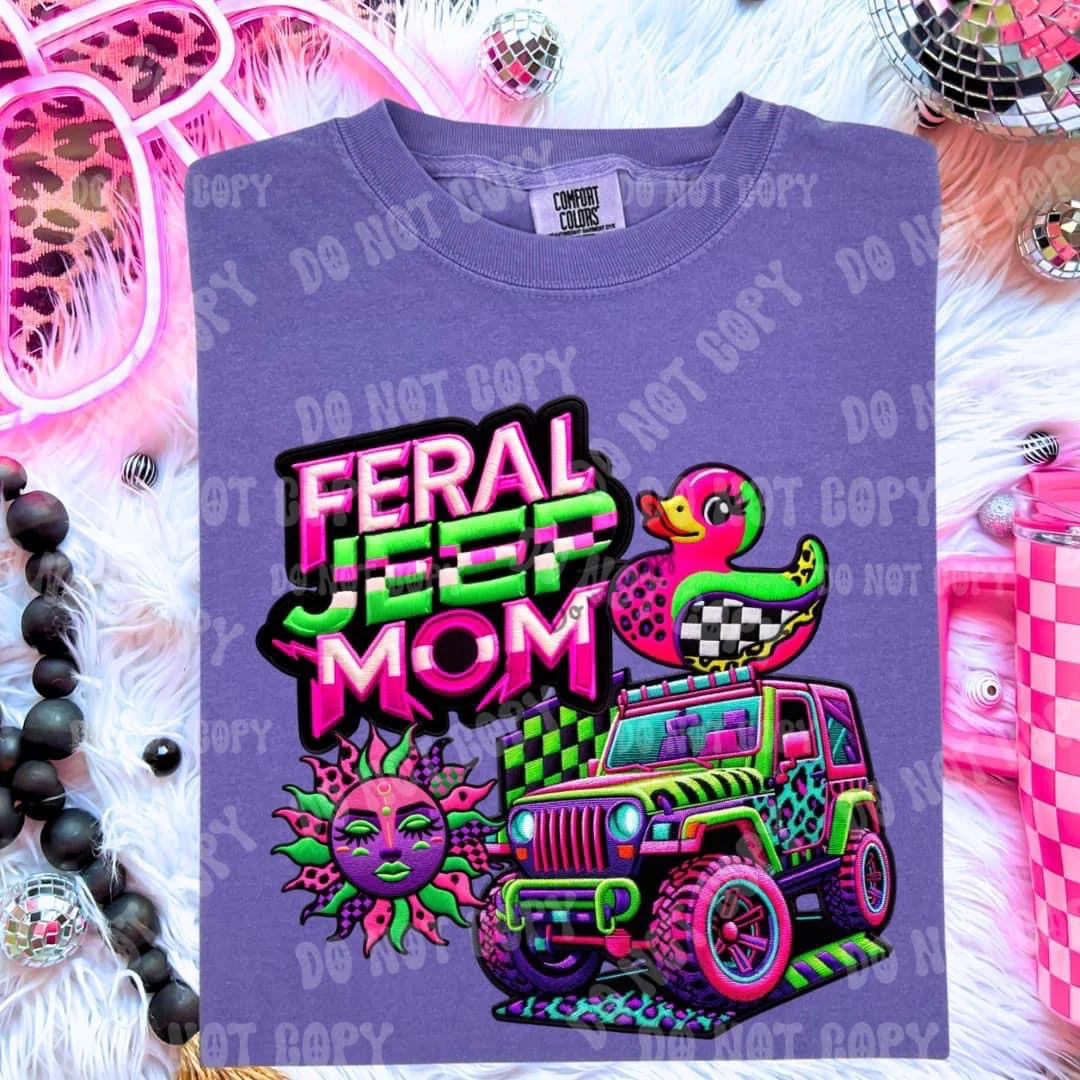 Feral Je_p Mom Neon