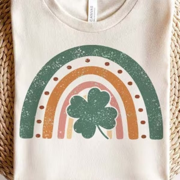 Retro St Patrick's Rainbow